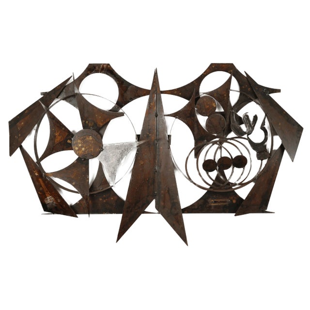 Mid-Century Wall Sculpture by Henrik Horst For Sale - Image 4 of 4