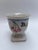 Farmhouse Small Antique Porcelain Footed Cup For Sale - Image 3 of 9