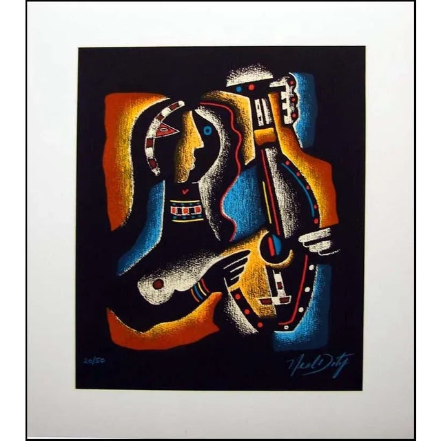 1990s Neal Doty Monterrey Jazz 6pc Set Music Suite Signed Fine Art For Sale In Denver - Image 6 of 18