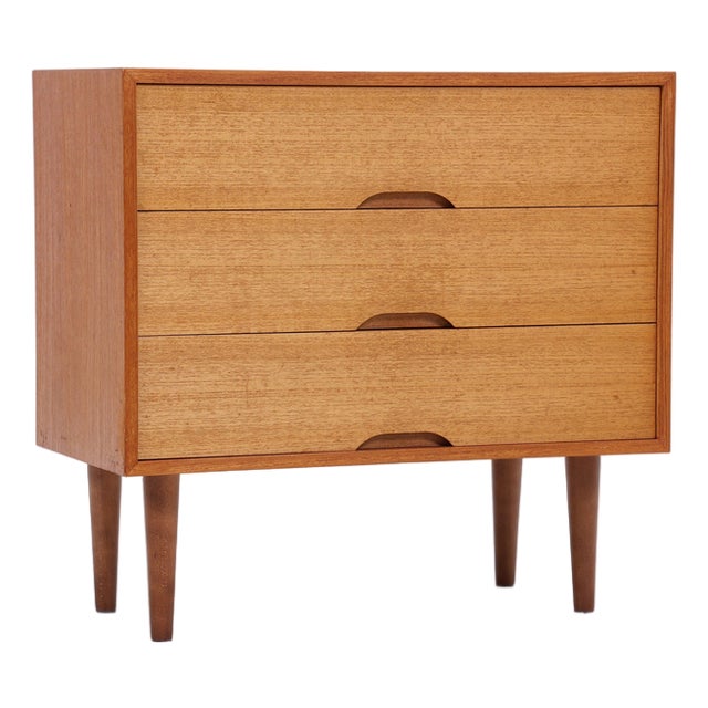 Mid-Century Modern Teak Chest of Drawers, 1960s For Sale