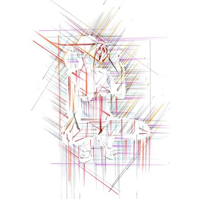 Contemporary Ant Pearce "Female #5" 2014 Contemporary Mixed Media For Sale - Image 3 of 3