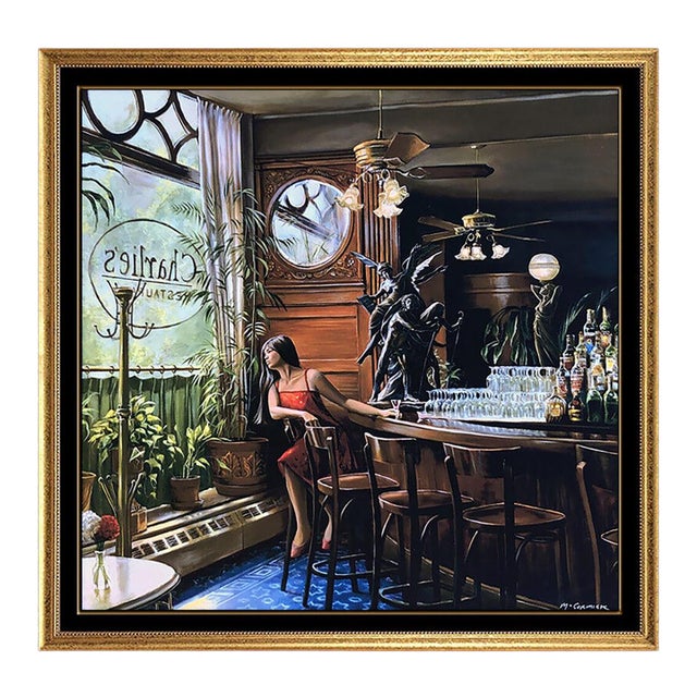 Late 20th Century Charlie's Bar, Harry McCormick For Sale