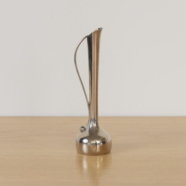 1930s French Silver Bud Vase For Sale In Los Angeles - Image 6 of 10