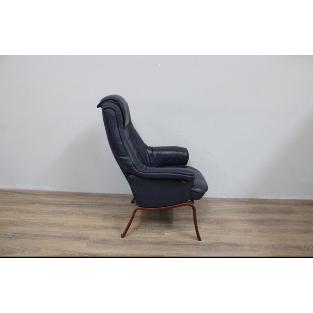 Mid-Century Modern Swivel Lounge Chair from Möbelteam, 1970s For Sale - Image 3 of 11