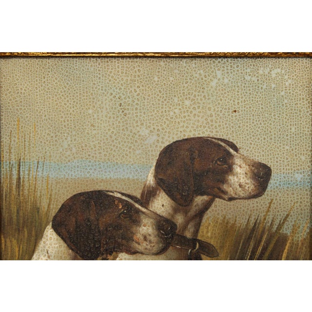 Chelsea House Decorative Framed Painting, 'Pointers' For Sale - Image 10 of 12