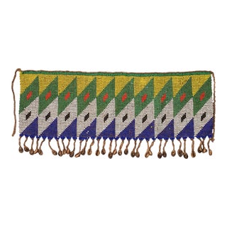 Ceremonial Tulip Skirt Kirdi Beaded Pikuran Cameroon For Sale