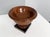 Antique English Grand Tour Bowl with Base in Veined Beech, 1890s, in Very Good conditions. Designed 1890 to 1919