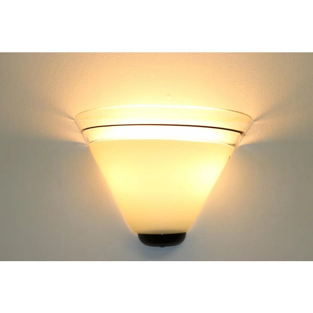 Late 20th Century Mid-Century Modern Murano Glass Wall Lamp For Sale - Image 5 of 13