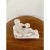 Italian Neoclassical White Porcelain Reclining Figure With Cornucopia For Sale - Image 9 of 14
