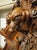 Circa 1900 Carved French Oak Overdoor Panel With Dog and Hunt Trophy For Sale - Image 15 of 15