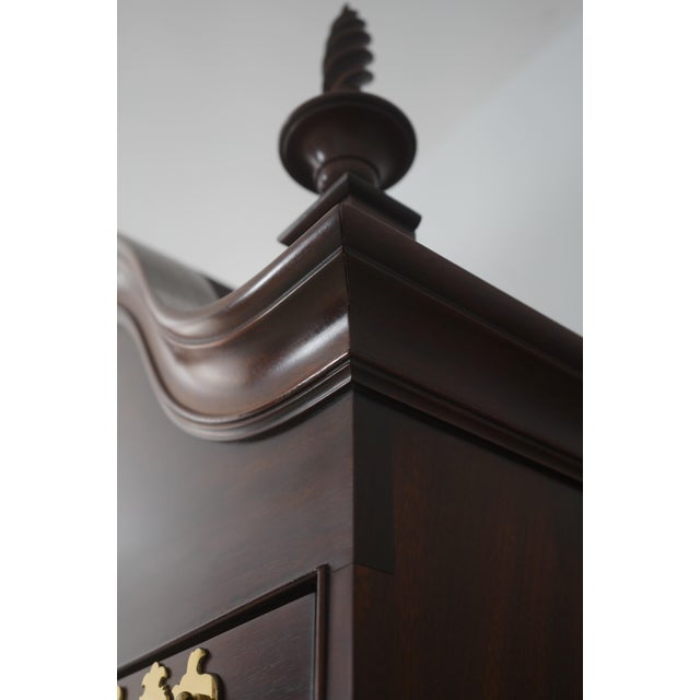 Henkel Harris Mahogany Spnea Tall Highboy For Sale - Image 14 of 18