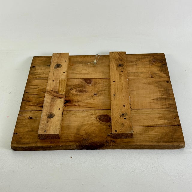 Wood Early 20th Century Salvaged Wooden Crate Shipping Label for the Phillips Exeter Academy, New Hampshire For Sale - Image 7 of 7