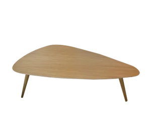LOB3 Coffee Table in Oak by tokyostory creative bureau