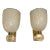 Modern Cone Form Murano Glass and Brass Sconces For Sale