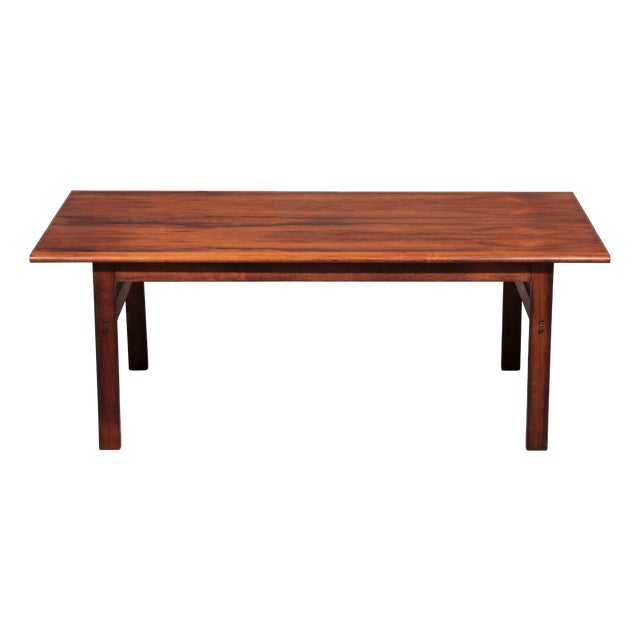 Capella Coffee Table in Wood by Illum Wikkelsø for Niels Eilersen, 1960s For Sale