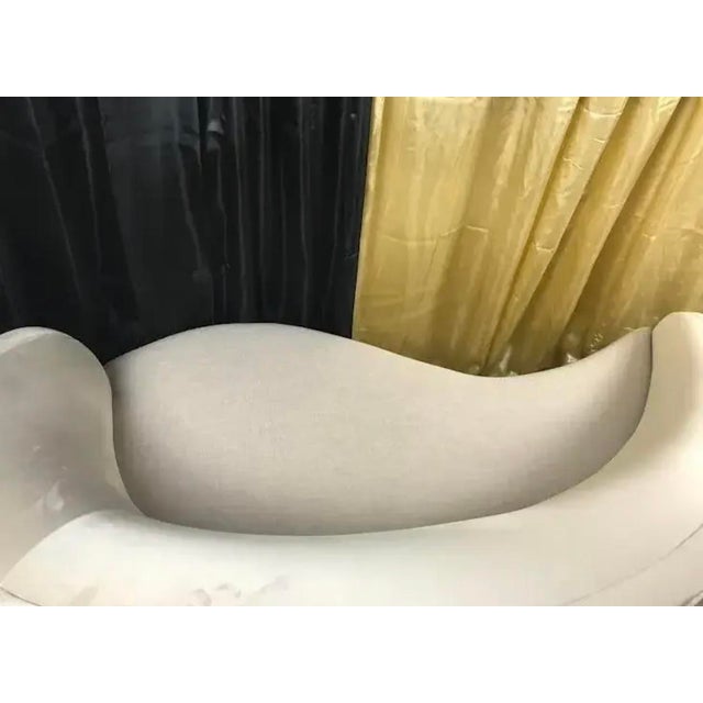 Interlude Home "Dana" Contemporary Right-Arm Curved Chaise Lounge For Sale In Phoenix - Image 6 of 7