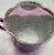 Antique Victorian Rose Pink Porcelain Tea Cup & Saucer | Holds 10–12 Oz Applied Floral Relief | Gilded For Sale - Image 4 of 10