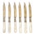 Vintage Aetna by Landers, Frary & Clark Mother-of-Pearl Fruit Knives – Set of 6 For Sale