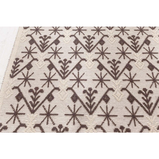 Contemporary High Low Flat Weave Sardinian Rug by Doris Leslie Blau Size: 7'5" × 9'7" (226 × 292 cm) A contemporary...