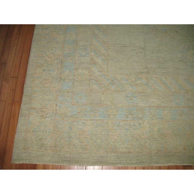 Late 20th Century Large Khotan Rug - 12'6" x 16' For Sale - Image 11 of 13