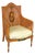English Adams Style Cane Back Bergere Armchair For Sale