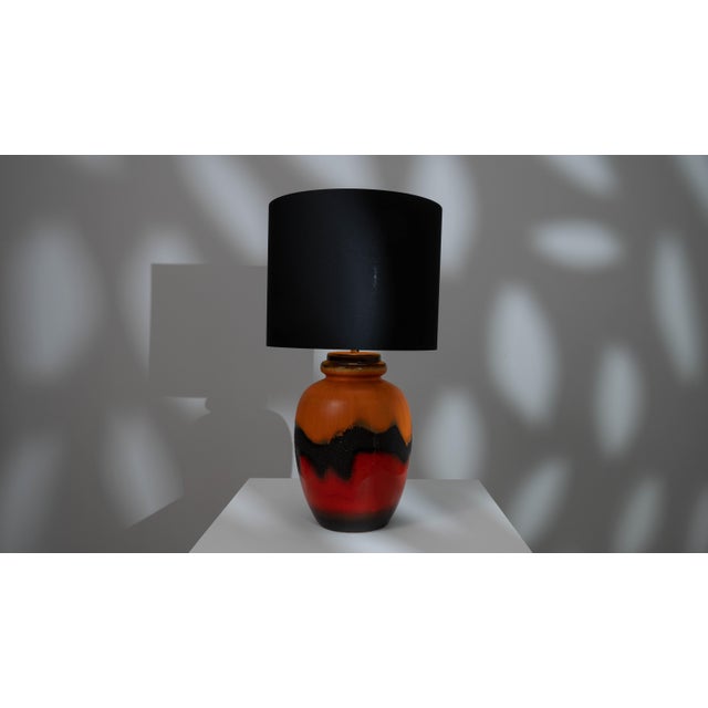 20th Century German Ceramic Table Lamp For Sale In Greensboro - Image 6 of 18