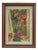 F. Gamberini, Flowers, Oil on Board, 1950s For Sale