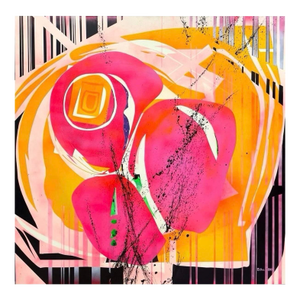 Camille Patha “Punch” 60 X 60” Painting Feature Tacoma Art Museum Book Cover