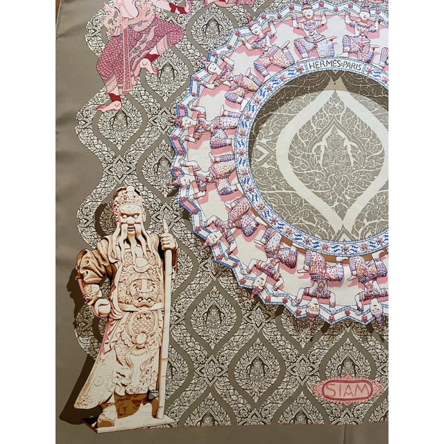 Hermès Scarf “Siam” 1978 For Sale In New York - Image 6 of 9