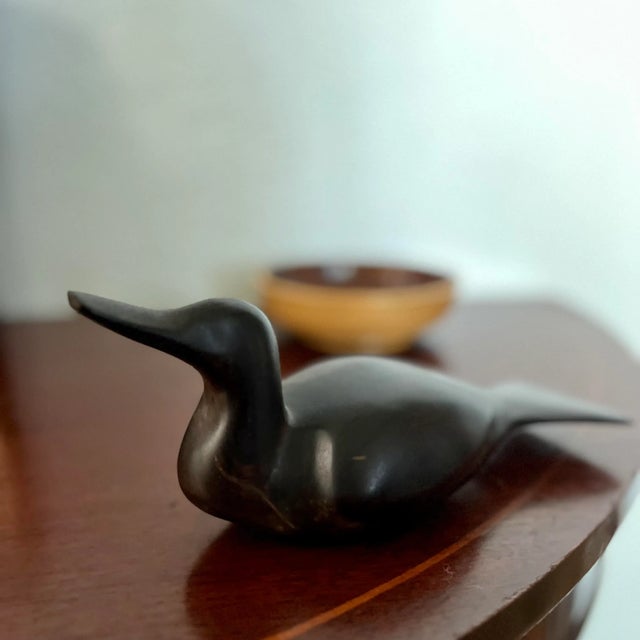 Wood Vintage Ironwood Duck For Sale - Image 7 of 8
