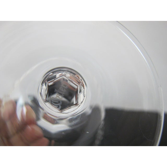 Waterford Crystal Alana Champagne Coupe Sherbet Glass 4 1/8" Pair For Sale In Portland, OR - Image 6 of 7