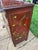 Antique Asian Oxblood Red Cabinet With Green Interior For Sale - Image 14 of 18
