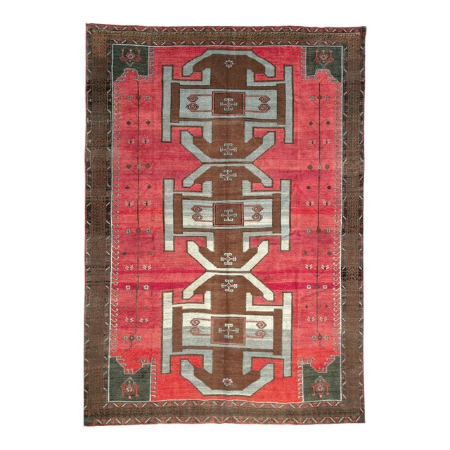 Galerie Shabab Collection Mid-20th Century Turkish Anatolian Room Size Carpet For Sale