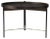 Coffee Table in Smoked Oak and Brass by Warm Nordic For Sale