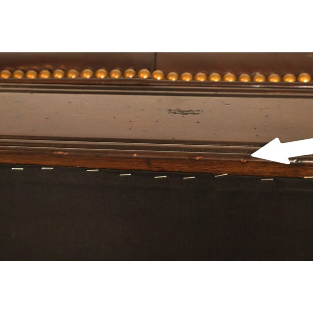 Hancock & Moore Tufted Leather 'Robinson' Cocktail Ottoman For Sale - Image 11 of 18