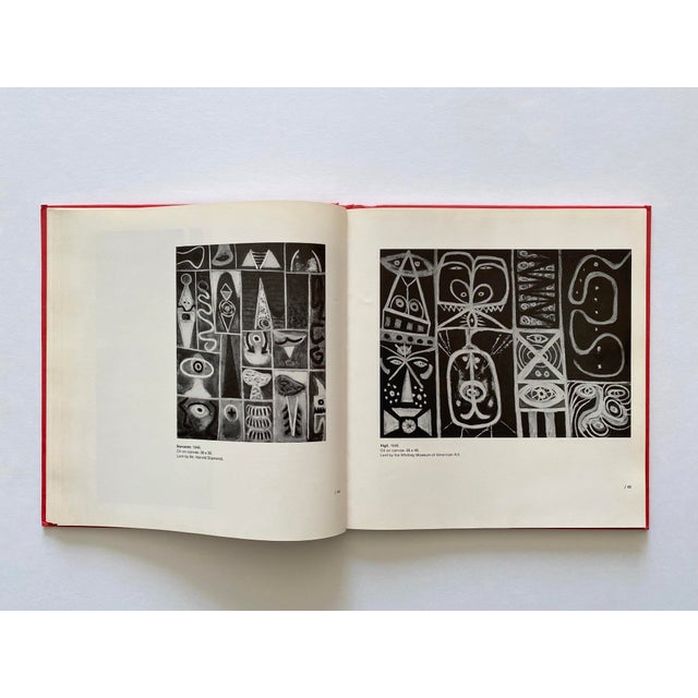 Black Adolph Gottlieb Vintage 1968 First Edition Abstract Expressionist Lithograph Print Mid Century Modernist Hardcover Exhibition Art Book For Sale - Image 8 of 18
