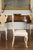 Set of Six Italian Midcentury Bleached Walnut Dining Room Chairs with Scrolls For Sale - Image 12 of 12
