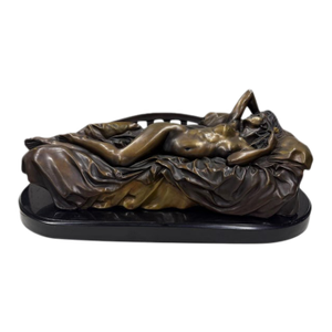 1996 Bill Mack "Tranquility" Limited Edition Bronze Reclining Nude Sculpture