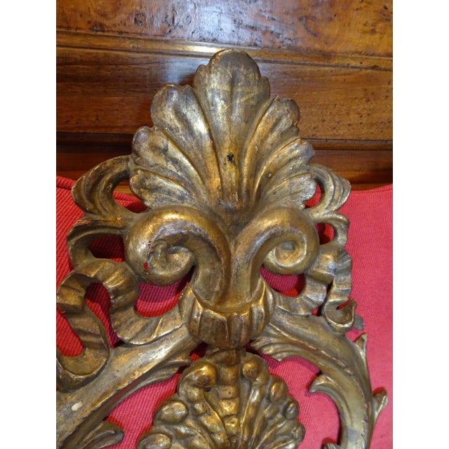 Italian 19th Century Italian Giltwood Sconces, a Pair For Sale - Image 3 of 13