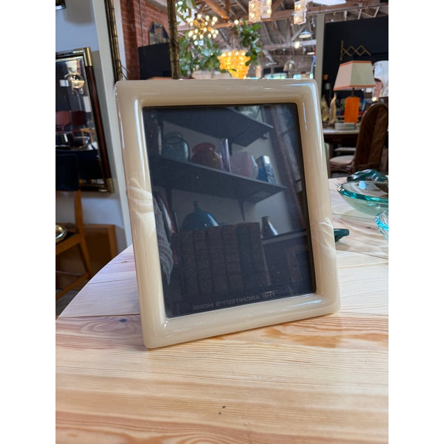 Italian Lucite Photo Frame For Sale - Image 4 of 6
