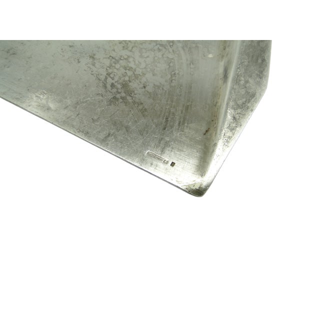 Art Deco Silver Plated Cake Shoulder from Wiskemann, 1950s For Sale - Image 4 of 7