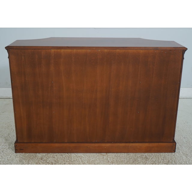 Henkel Harris Mahogany Inlaid 4 Door Server For Sale - Image 11 of 12