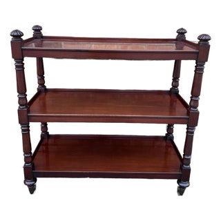 19th Century English Etagere Trolley For Sale