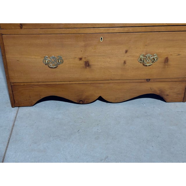 Antique Pine Two Over Two Drawers - Chest of Drawers From England For Sale - Image 16 of 18