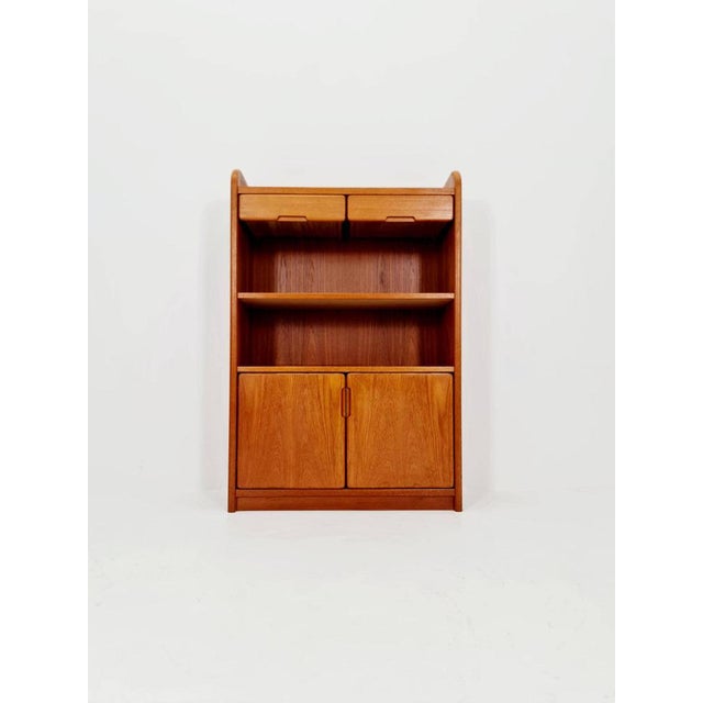 Danish freestanding vintage bookshelf system/bookcase, teak, Bornholm, 1970s. Design: Danish design by Bornholm....