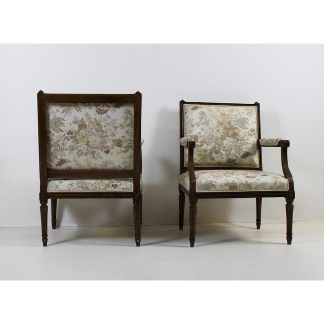 Brown Early 19th Century Sofa and Armchair Set, Set of 3 For Sale - Image 8 of 11