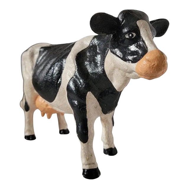 20th Century Full Body Cow Door Stop For Sale