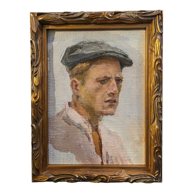 1940s Original Art, Acrylic on Board For Sale