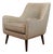 Modern Room & Board 'Quinn' Houndstooth Club Chair For Sale