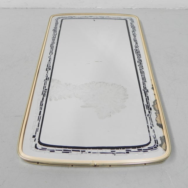 Vintage Tapered Mirror, 1960s For Sale - Image 12 of 18